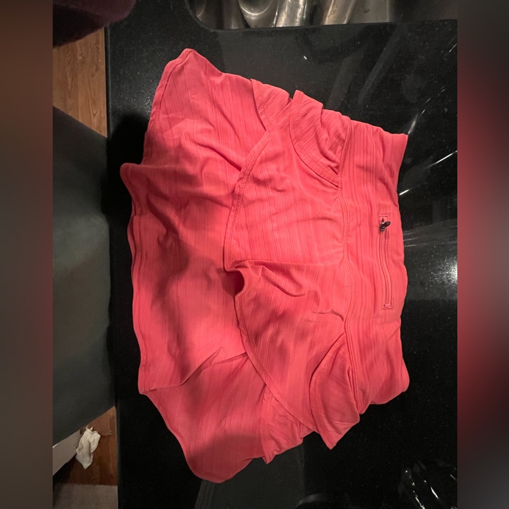 ideology pink/coral tennis skirt, size xs